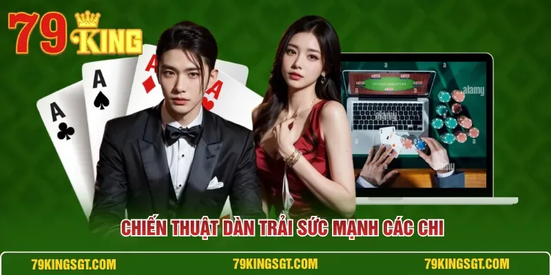 Giao diện bàn chơi Mậu Binh Online 79KING với 13 lá bài chia cho mỗi người chơi